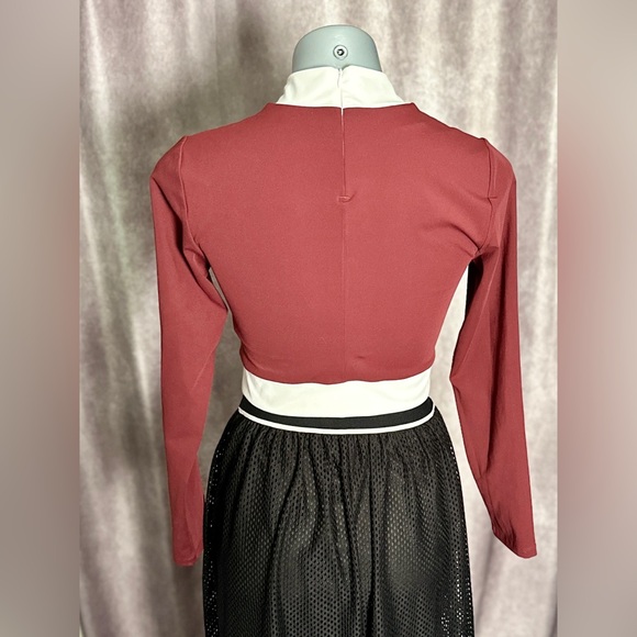 New Balance x Staud Long Sleeve Performance Top Size Medium Rare - Picture 6 of 10